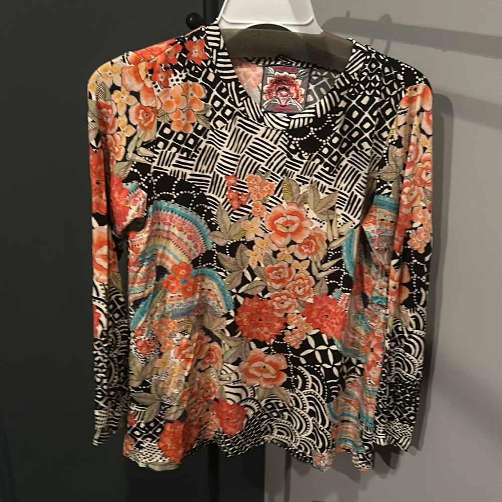 Johnny was bamboo long sleeve shirt